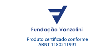 Fundação Vanzolini e certificação de produto conforme ABNT 11802:1991, conforme indicado no site antigo